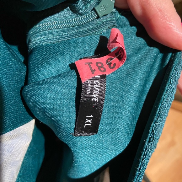 Fancy Dress chiffon hi low hem curvy - Picture 12 of 13